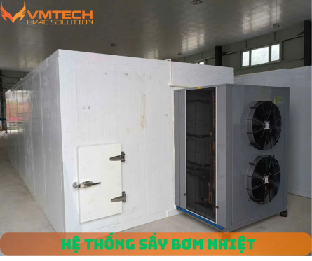 hệ thống sấy bơm nhiệt