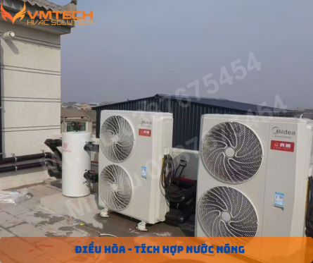 LẮP ĐẶT ĐIỀU HÒA HAI CHIỀU TÍCH HỢP NƯỚC NÓNG CHO KHÁCH SẠN TẠI ĐÀ LẠT