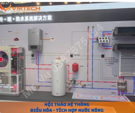 MÁY LẠNH TÍCH HỢP NƯỚC NÓNG HOẠT ĐỘNG RA SAO