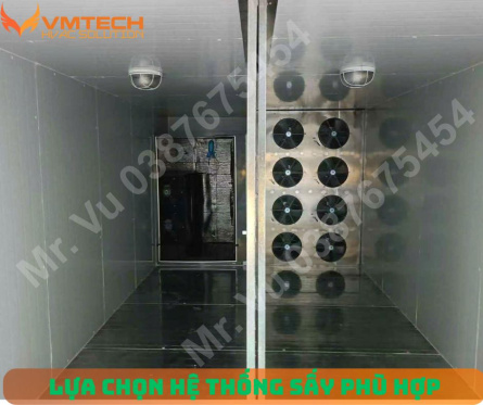 LẮP ĐẶT HỆ THỐNG SẤY LẠNH CHO CƠ SỞ CHẾ BIẾN NÔNG SẢN – TƯ VẤN MIỄN PHÍ