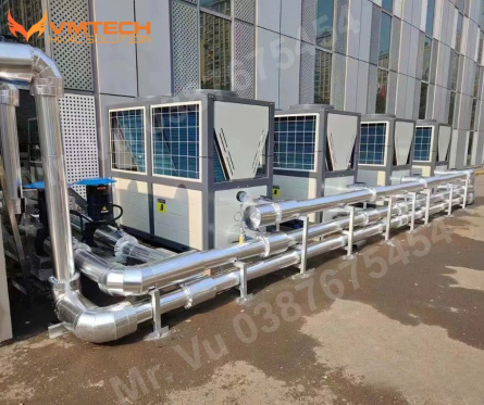 VÌ SAO BƠM NHIỆT ĐƯỢC ƯU TIÊN TRONG CẤP NƯỚC NÓNG CHO HỒ BƠI VÀ SPA?