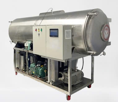 HỆ THỐNG SẤY THĂNG HOA 60kg/mẻ