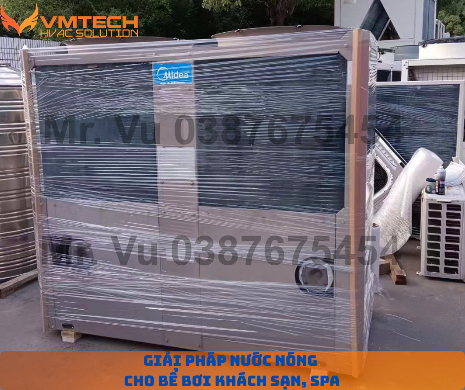 HÌNH 1: HỆ THỐNG BƠM NHIỆT NƯỚC NÓNG