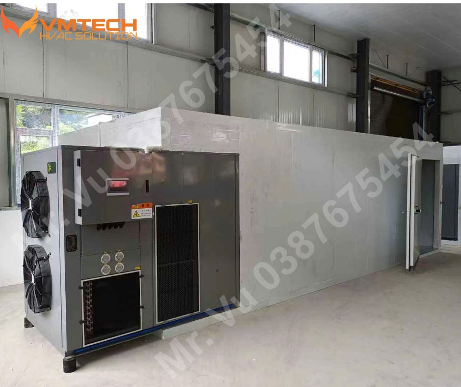 HÌNH 2: HỆ THỐNG SẤY BƠM NHIỆT CỦA VMTECH