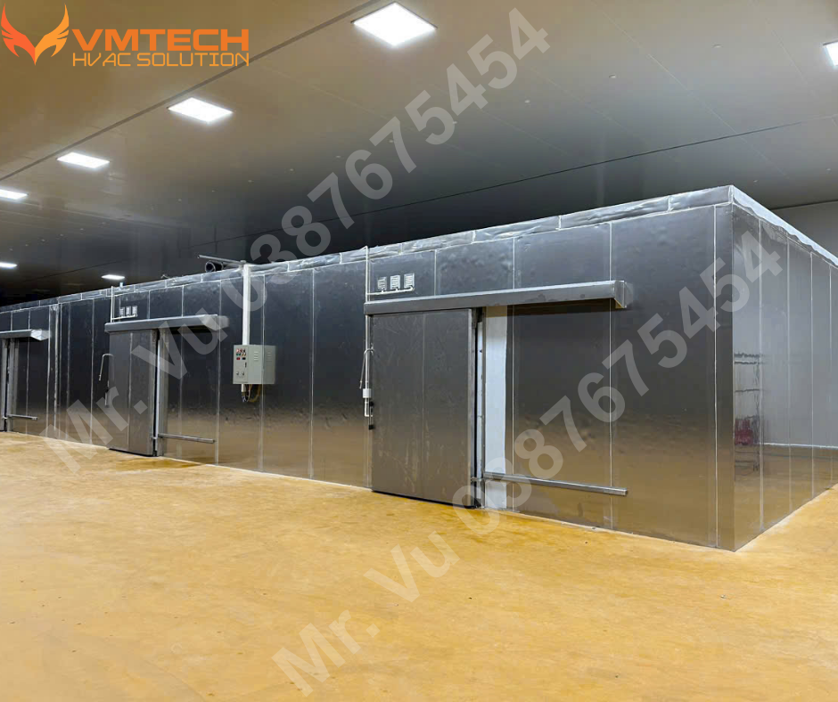 HÌNH 1: KHO LẠNH VMTECH - GIỮ NHIỆT CỰC TỐT THEO NĂM THÁNG