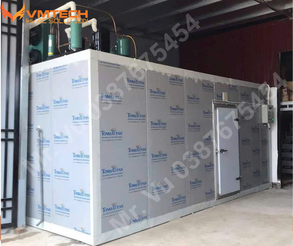 HÌNH 1: HỆ THỐNG KHO LẠNH, KHO ĐÔNG CỦA CÔNG TY VMTECH