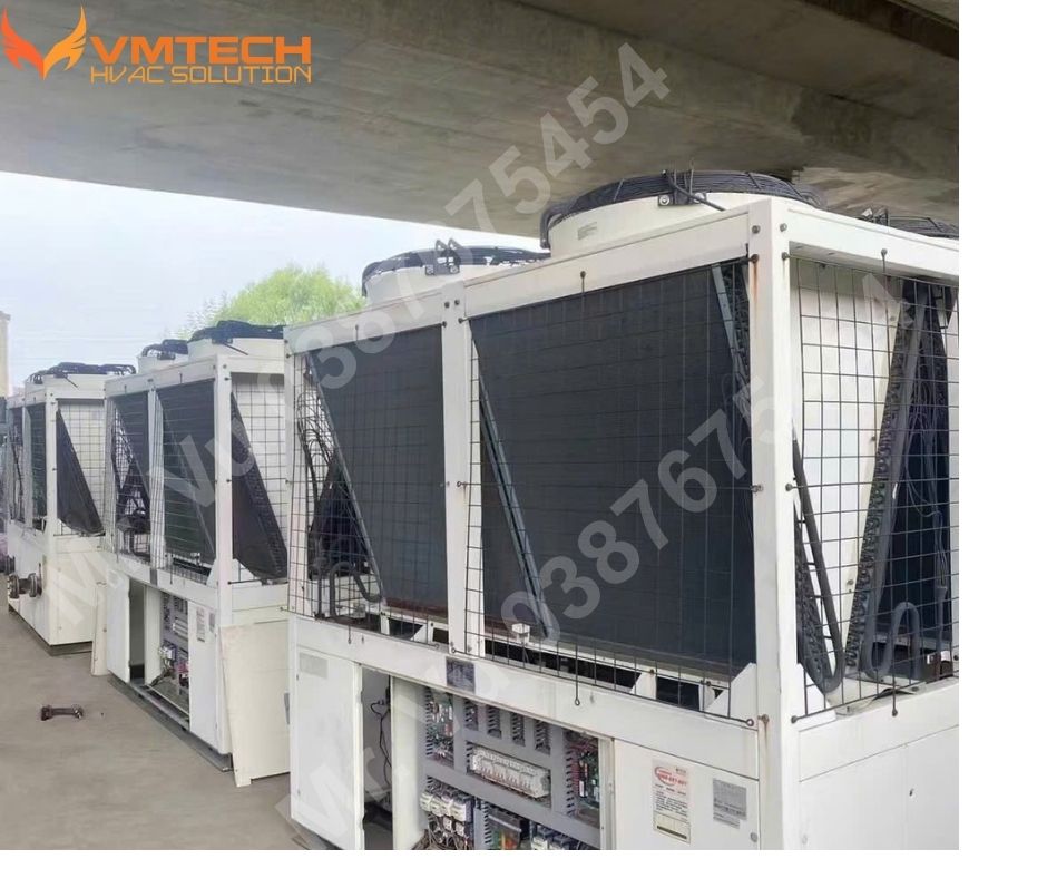 HÌNH 2: HỆ THỐNG ĐIỀU HÒA TRUNG TÂM CHILLER CỦA VMTECH
