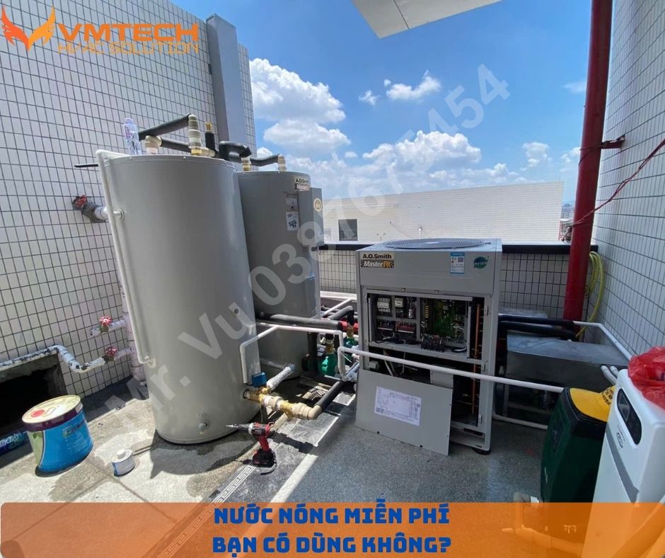 HÌNH 2: BƠM NHIỆT CHO VILA. BIỆT THỰ