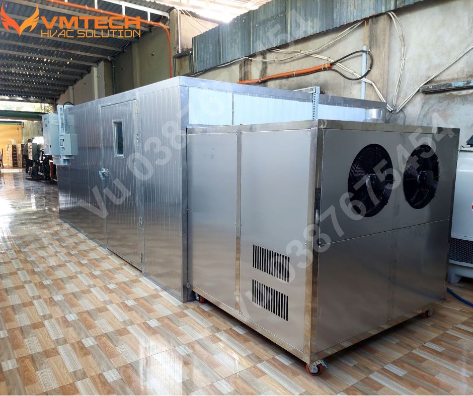 HÌNH 1: HỆ THỐNG SẤY NỐNG SẢN Ở LÂM ĐỒNG