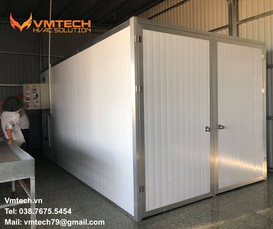 HÌNH 3: GHÉ THĂM HỆ THỐNG SẤY CỦA CÔNG TY THIẾT KẾ LẮP ĐẶT