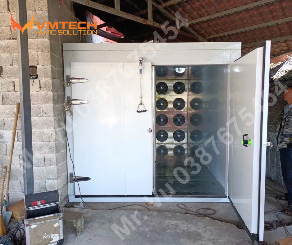 HÌNH 1: HỆ THỐNG SẤY BƠM NHIỆT CHO NÔNG SẢN CỦA VMTECH