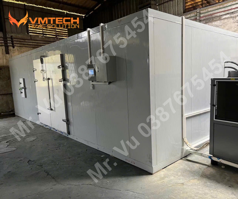 HÌNH 2: HỆ THỐNG SẤY BƠM NHIỆT CỦA NHÀ VMTECH