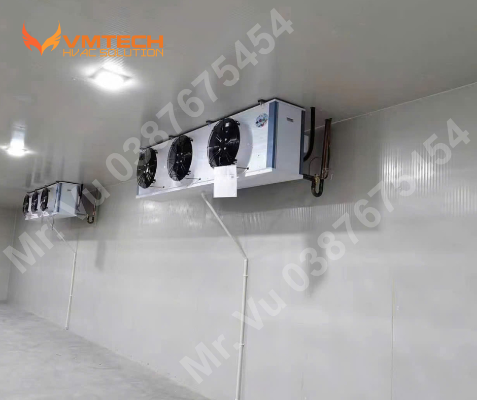 HÌNH 1: HỆ THỐNG KHO LẠNH BẢO QUẢN THỰC PHẨM CỦA VMTECH