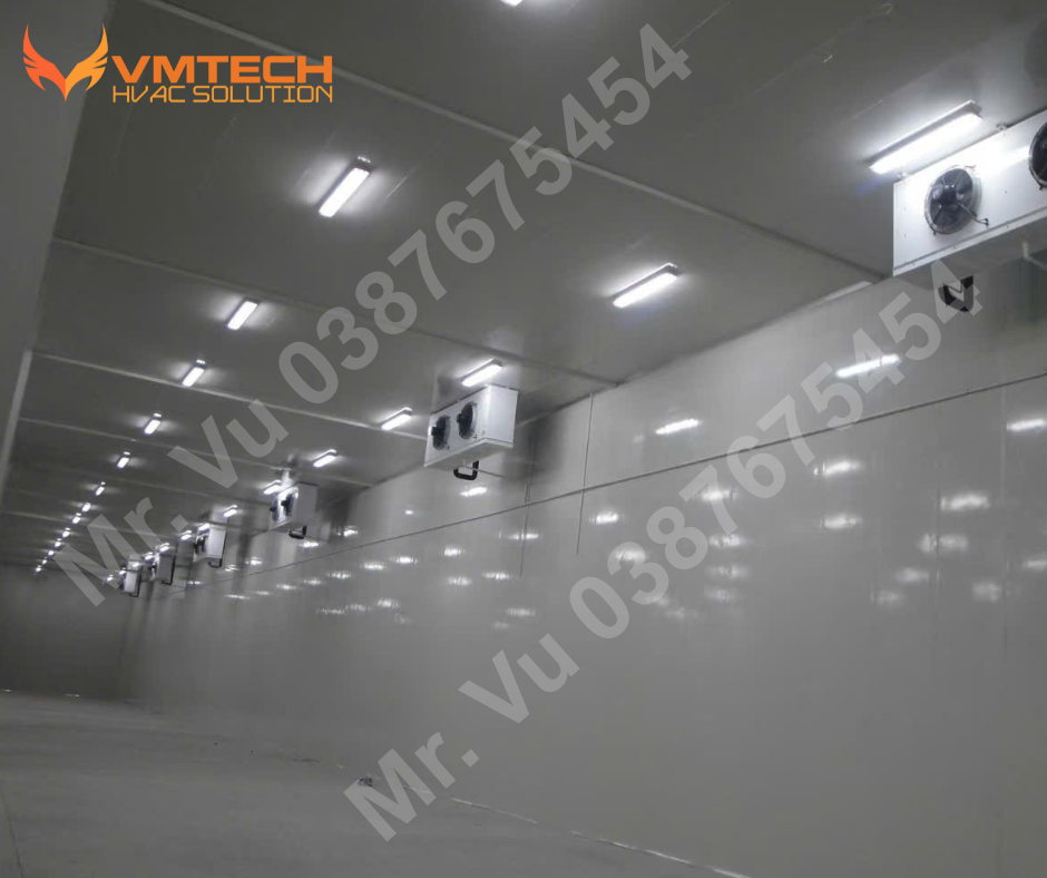 HÌNH 2: HỆ THỐNG KHO LẠNH CỦA VMTECH THI CÔNG
