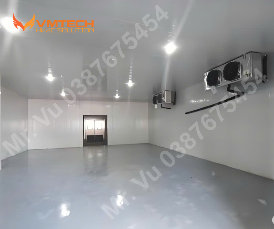 HÌNH 2: HỆ THỐNG KHO LẠNH CỦA VMTECH THI CÔNG