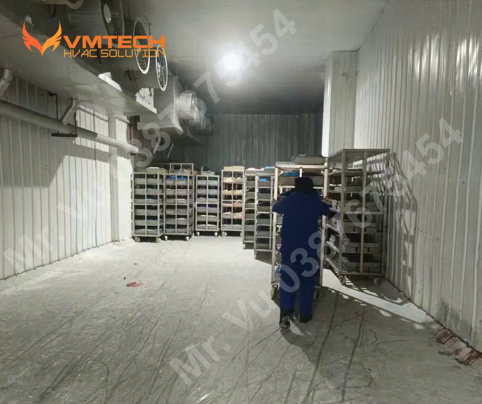 HÌNH 1: KIỂM TRA HOẠT ĐỘNG CỦA KHO ĐÔNG -40 ĐỘ C