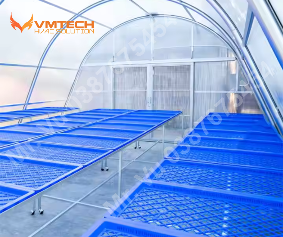 HÌNH 1: HỆ THỐNG SẤY BẰNG TẤM HẤP THU NĂNG LƯỢNG MẶT TRỜI